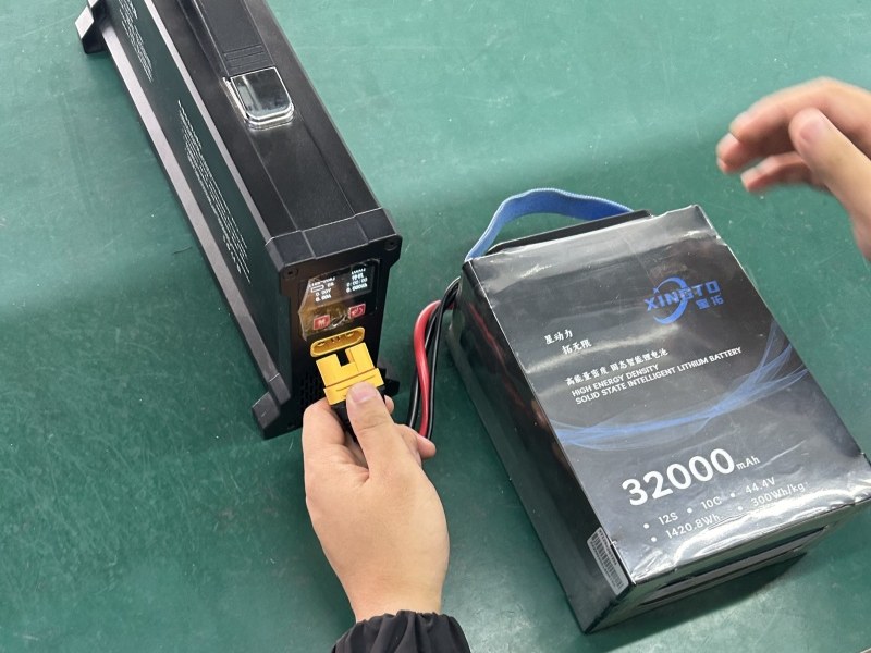 Charging drone batteries