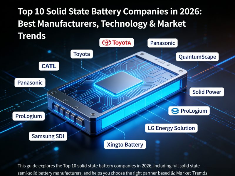 solid state battery companies