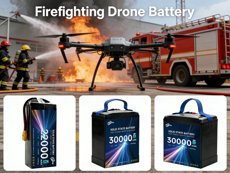 firefighting drone battery