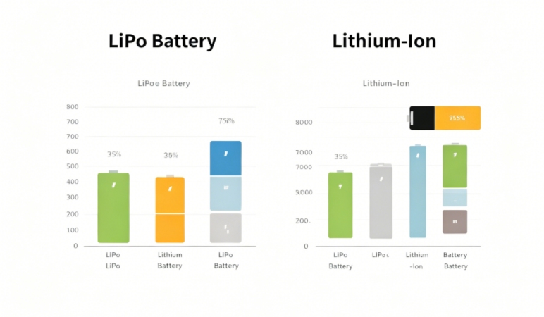 lipo battery and lithium-ion battery