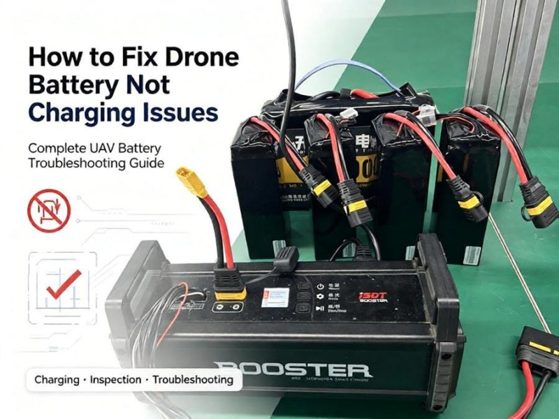 Charging drone batteries