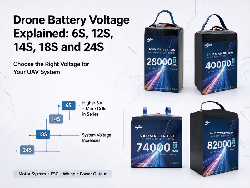 Drone battery voltage